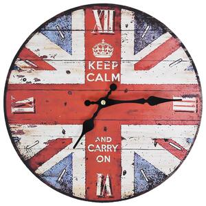 VidaXL Starinski zidni sat UK 30 cm