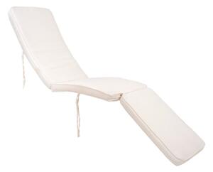 Bijeli pamučni jastuk za vanjske ležaljke House Nordic Arrecife