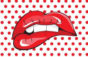 Slika pop art usne