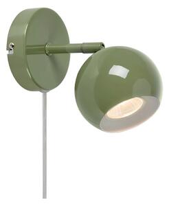 Zelena zidna lampa s utikačem Pop – Markslöjd