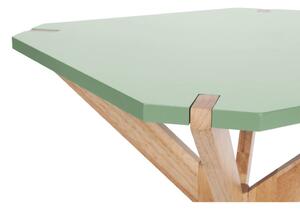 Mat zeleni pomoćni stolić Leitmotiv Mister, 45 x 45 cm