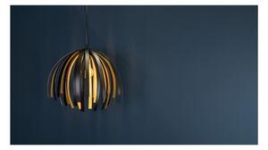 Stropna lampa u crno-zlatnoj boji Leitmotiv Willow Large