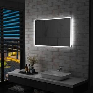 VidaXL Kupaonsko LED zidno ogledalo 100 x 60 cm