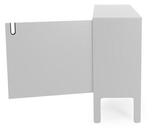 Bijela komoda Tenzo Uno, širina 148 cm