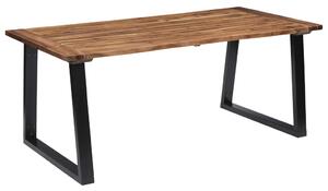 VidaXL Blagovaonski stol od masivnog bagremovog drva 180 x 90 cm