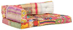 VidaXL Jastuk za paletni kauč raznobojni od tkanine s patchworkom