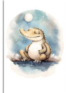 Slika krokodil sanjar