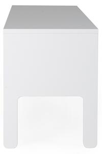 Bijela komoda za TV Tenzo Uno, širina 137 cm