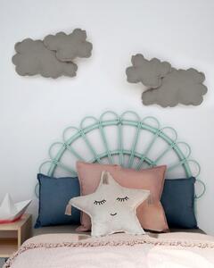 Sivi ukrasni jastuk Little Nice Things Cloud