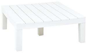 VidaXL Vrtni stol bijeli 78 x 78 x 31 cm plastični