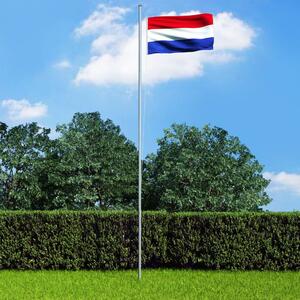 VidaXL Nizozemska zastava 90 x 150 cm