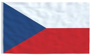 VidaXL Češka zastava 90 x 150 cm