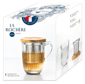 Staklena šalica s cjedilom 280 ml Ouessant – La Rochére