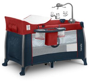Lionelo Holiday bed Thomi Red burgundy crvena plava