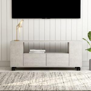VidaXL TV ormarić siva boja betona 120 x 35 x 43 cm od iverice