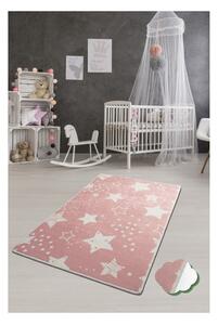 Dječji tepih Pink Stars, 140 x 190 cm
