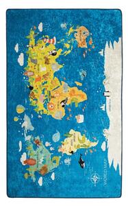Dječji tepih World Map, 200 x 290 cm