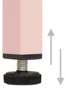 Ormarić s ključem ružičasti 35 x 46 x 180 cm čelični