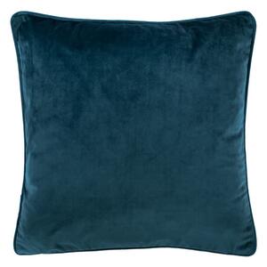 Tamnoplavi jastuk Tiseco Home Studio Velvety, 45 x 45 cm