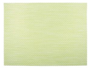 Svjetlozeleni podmetač Tiseco Home Studio Melange Triangle, 30 x 45 cm