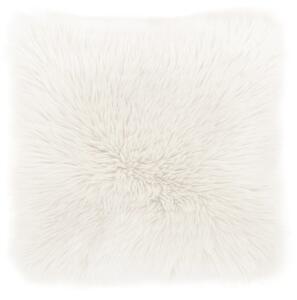 Bijeli jastuk Tiseco Home Studio Sheepskin, 45 x 45 cm