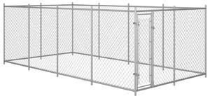 VidaXL Vanjski kavez za pse 8 x 4 x 2 m