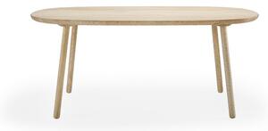 Blagovaonski stol od jasenovog drveta EMKO Naive, 180 x 90 cm