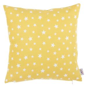 Žuta pamučna navlaka za jastuk Mike & Co. NEW YORK Rujo, 35 x 35 cm