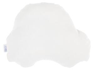 Sivo-bijeli pamučni dječji jastuk Mike & Co. NEW YORK Pillow Toy Car, 32 x 25 cm