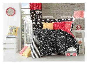 Crveni pamučni dječji jastuk Mike & Co. NEW YORK Pillow Toy Star, 35 x 35 cm