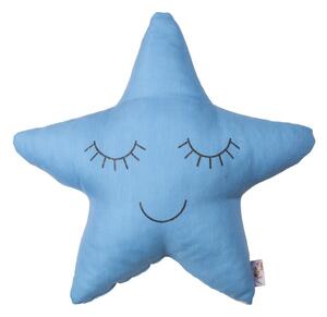Plavi pamučni dječji jastuk Mike & Co. NEW YORK Pillow Toy Star, 35 x 35 cm