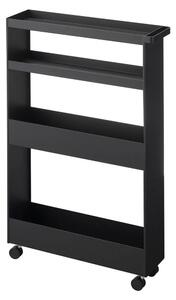 Mat crna željezna kupaonska polica 48x80,5 cm Tower – YAMAZAKI