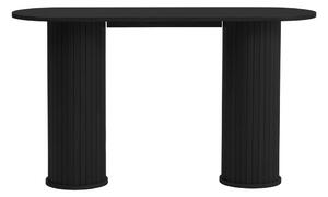 Crni pomoćni stol 40x130 cm Nola – Unique Furniture