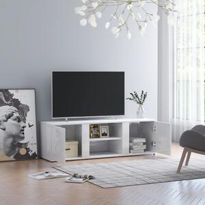 VidaXL TV ormarić visoki sjaj bijeli 120 x 34 x 37 cm od iverice