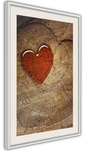 Poster - Carved Heart