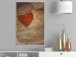 Poster - Carved Heart