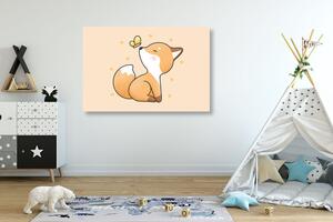 Slika znatiželjna lisica