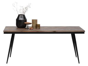 Blagovaonski stol od tikovine BePureHome Rhombic, 180 x 90 cm