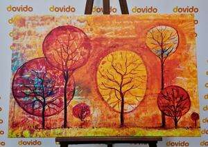 Slika stabla u bojama jeseni