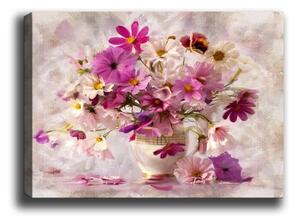 Zidna slika na platnu Tablo Center Flowers in Vase, 40 x 60 cm