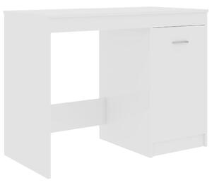 VidaXL Radni stol visoki sjaj bijeli 100 x 50 x 76 cm od iverice