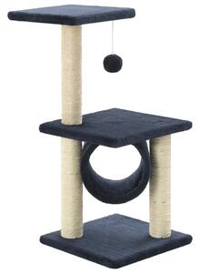 VidaXL Penjalica za mačke sa stupovima za grebanje od sisala 65 cm tamno plava