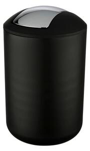 Crni koš za smeće Wenko Brasil L, visina 31 cm