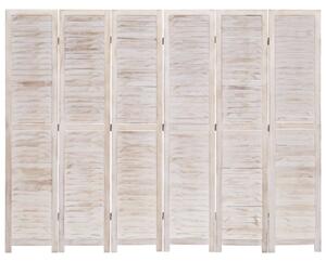 VidaXL Sobna pregrada sa 6 panela 210 x 165 cm drvena