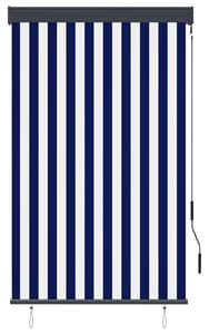 VidaXL Vanjska roleta 100 x 250 cm plavo-bijela