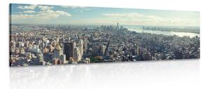 Slika pogled na šarmantan centar New Yorka
