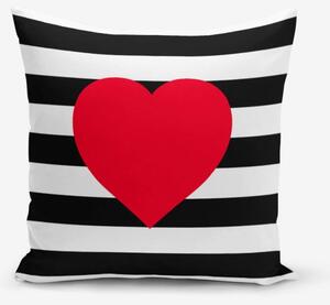Navlaka za jastuk Minimalist Cushion Covers Navy Heart, 45 x 45 cm