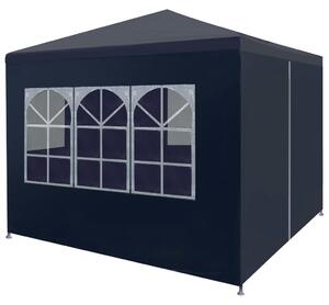 VidaXL Šator za zabave 3 x 3 m plavi