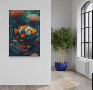 Slika nadrealistička riba klaun