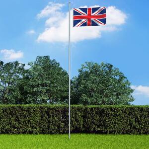 VidaXL Zastava Ujedinjenog Kraljevstva 90 x 150 cm